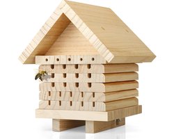 Bijenhotel - Bijenhuis - Insectenhotel - Insecten - Zomer - Must have voor in uw tuin! — cadeau in Tuin & Klussen