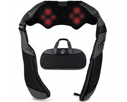 Northwall Shiatsu Massagekussen - Nekmassage apparaat - Infrarood Warmtefunctie - Nek en Schouders Massage Kussen met Draagtas — cadeau in Cadeau-ideeën