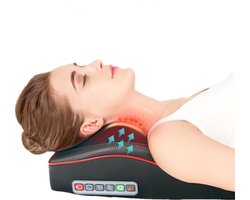 Massagekussen – multifunctioneel - shiatsu – nekmassage apparaat – rugmassage – warmtefunctie – voetmassage– voor nek, schouders en rug — cadeau in Cadeau-ideeën