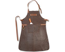 BonFeu Leren Schort — cadeau in Kookcadeaus