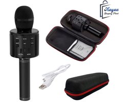 Draadloze Bluetooth Karaoke Microfoon met hoesje – Alles-in-één Karaoke Microfoon met Speaker & Stemeffecten – microfoons kinderen – gaming microfoon – microfoon draadloos – microfoon karaoke - 70834 — cadeau in Gadgets