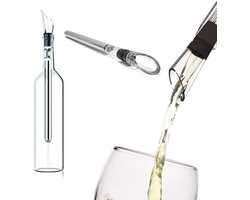 RVS Wijnkoeler - Set van 2 stuks - Staaf/Stick — cadeau in Kookcadeaus
