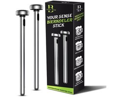 Your Sense Bier koeler stick - beer cooler stick - set van 2 - koel bier - bier koelstaaf - koel stick — cadeau in Kookcadeaus