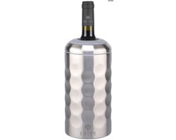 RFWR® Wijnkoeler voor Champagne en Wijn van RVS - Dubbelwandig en Vacuüm Geïsoleerd — cadeau in Koken & Dineren