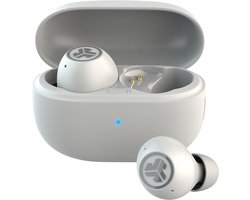 JLab Go Pop ANC Draadloze Oordopjes - Noise Cancelling Oortjes Draadloos - 24 uur Batterijduur - Bluetooth Multipoint - Met Microfoon - Geschikt voor Android en Apple - Wit — cadeau in Elektronica