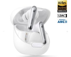 Anker Liberty 4 Draadloze Oordopjes - Noise Cancelling Headset - Wit — cadeau in Elektronica