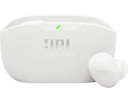 JBL Wave Buds 2 - Noise Cancelling Oordopjes - Oortjes Draadloos - Bluetooth In-ear True Wireless - 40 uur speeltijd - IP54 - Wit — cadeau in Elektronica