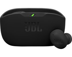 JBL Wave Buds 2 - Noise Cancelling Oordopjes - Oortjes Draadloos - Bluetooth In-ear True Wireless - 40 uur speeltijd - IP54 - Zwart — cadeau in Elektronica