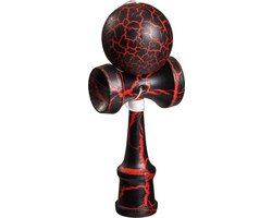 Philos Kendama Zwart/Rood — cadeau in Spellen & Speelgoed