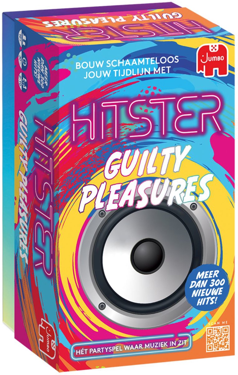 Jumbo - Hitster - Guilty Pleasures - Nederlandstalig Partyspel - Actiespel