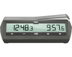 DGT 1500 digitale schaakklok grijs — cadeau in Spellen & Speelgoed