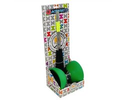 Diabolo groen met aluminium stokken - 105 mm doorsnede — cadeau in Spellen & Speelgoed