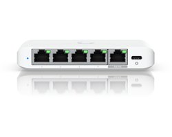 Ubiquiti UniFi Flex Mini - Netwerkswitch - 5 Poorten - Managed - PoE - 2.5 Gbps — cadeau in Cadeau-ideeën
