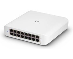 Ubiquiti - UniFi Switch Lite - Fully Managed Netwerkswitch - 16 poorten - 45W PoE — cadeau in Cadeau-ideeën