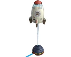 Waterraket Werper - Tuin Sproeier - Zomer Plezier - 360 Graden Rotatie - 38.8 cm - Wit — cadeau in Spellen & Speelgoed