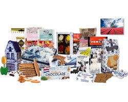 Holland pakket XL - Oud Hollands snoep - Stroopwafels - Speculaas - Hollandse souvenirs - Drop - Snoep pakket - Hollandse cadeautjes — cadeau in Eten & Drinken