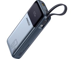 Phreeze 67W Powerbank 20000 mAh met Vaste USB-C Snellader Kabel - Draagbare Oplader voor Laptop, Telefoon, Tablet - Externe Accu - Power Bank 20000mah — cadeau in Gadgets