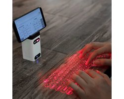 Virtueel Draagbaar Laser Toetsenbord met Muis Functie - Bluetooth Draadloze Touch Projector - Portable Powerbank voor Telefoon - Voor Computer Iphone Ipad Laptop - Multifunctional Keyboard — cadeau in Gadgets