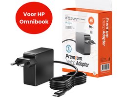 65W USB-C Laptop oplader voor HP OmniBook (2-in-1) – Alle modellen vanaf 2023 – Kabel + Adapter — cadeau in Cadeau-ideeën