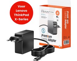 65W USB-C Laptop oplader voor Lenovo ThinkPad X-Series en X1 Carbon – Alle modellen vanaf 2017 – Kabel + Adapter — cadeau in Cadeau-ideeën