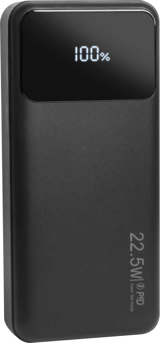 Powerbank 20000 mAh - 22.5W Snellaad Functie - Usb, Usb-C & Micro Usb - Universeel voor Smartphones, Tablets & Gadgets - Reis Powerbanks