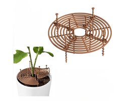 Bloempotroosters – plantenbeschermingsrooster – bloemen - met bouten - voor Beschermt planten tegen katten, kinderen en vuil - knipbaar isolatiegaas -LOUZIR — cadeau in Cadeau-ideeën