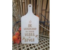 Snij / Serveer Plank Tekst Vlees Bakken Vaderdag  Gepersonaliseerd Cadeau bbq  Gein Quote Spreuken Houten Gegraveerd  Geschenk Verjaardag — cadeau in Kookcadeaus