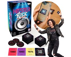 Hitster Rock Party MUZIEKSPEL, interactief gezelschapsspel, BORDSPEL, Speciale editie — cadeau in Partyspellen