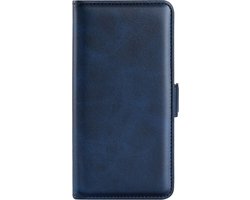 Mobigear Telefoonhoesje geschikt voor TCL 20 SE Hoesje | Mobigear Slim Magnet Bookcase Portemonnee | Pasjeshouder voor 3 Pasjes | Telefoonhoesje voor Pinpas / OV Kaart / Rijbewijs - Blauw — cadeau in Cadeau-ideeën