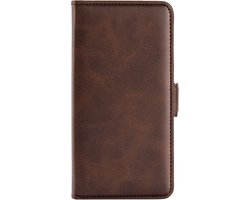 Mobigear Telefoonhoesje geschikt voor TCL 20 SE Hoesje | Mobigear Slim Magnet Bookcase Portemonnee | Pasjeshouder voor 3 Pasjes | Telefoonhoesje voor Pinpas / OV Kaart / Rijbewijs - Bruin — cadeau in Cadeau-ideeën