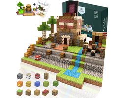 Magnetisch speelgoed – magnetisch bouwspeelgoed 192 stuks – magnetische bouwstenen - magnetische blokken – montessori speelgoed – magneten speelgoed — cadeau in Spellen & Speelgoed
