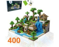 Magnetisch speelgoed – magnetisch bouwspeelgoed 400 stuks – magnetische bouwstenen – montessori speelgoed – magneten speelgoed - Jungle beach — cadeau in Spellen & Speelgoed
