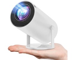 Beamzy - Mini beamer + Gratis HDMI kabel- Pro versie - Mini Beamer - mini projector - draagbare beamer - projector / beamer - Geïntegreerd Android 12.0 systeem - Screen mirroring smartphone - Home cinema — cadeau in Elektronica