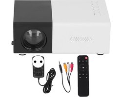1080P Draagbare Mini-projector met Ingebouwde Luidsprekers - Multimedia Home Theatre Filmprojector - Compatibel met Smartphone en Laptop — cadeau in Elektronica