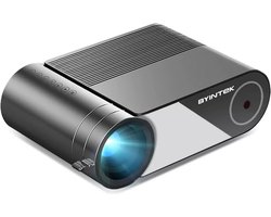BYINTEK Mini Beamer Smartphone - Mini Beamer - Mini Projector - Mini Beamer Projector - Mini Projector Smartphone - Zwart — cadeau in Elektronica