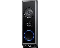 eufy Security E340 Video Deurbel - Video Doorbell - Dual-Cam technologie - 2K Full HD-resolutie - Kleur nachtzicht - AI-pakketdetectie - Geen maandelijkse kosten - Draadloze installatie - Compatibel met Alexa en Google Assistant — cadeau in Elektronica