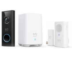 eufy Security S220 draadloze Video Deurbelset Inclusief Homebase 2 + eufy deurbelgong - Bundelvoordeel — cadeau in Elektronica