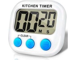 Kitchen Timer - Digitale Kookwekker met Groot Display en Magneet — cadeau in Kookcadeaus