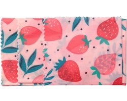 Herbruikbare Bijenwas Doeken - Voedsel Wraps - Voedsel Bewaren - Milieuvriendelijk Alternatief - 3 Maten Set - Gekleurd — cadeau in Cadeau-ideeën