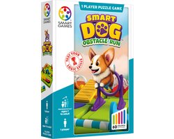SmartGames Smart Dog - Logisch Denkspel - 60 uitdagingen - Compact Solospel voor Kinderen én Volwassenen - Vanaf 6 Jaar — cadeau in Spellen & Speelgoed