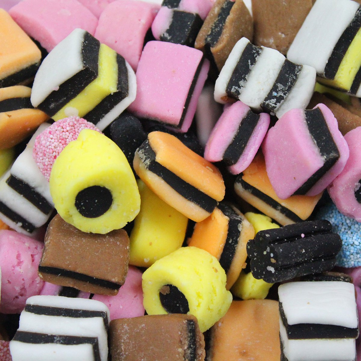 Engelse Drop Mix - 1 Kilo - Droppies - Dropjes - English - Engels