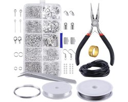 DIY Zelf Sieraden Maken Starter Set - voor Armbanden, Kettingen en Oorbellen - Juwelen Start Pakket — cadeau in Hobby