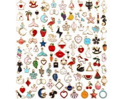 YONO Bedels voor Sieraden Maken - Armband - Ketting - Oorbellen - Set van 100 - Goud — cadeau in Hobby