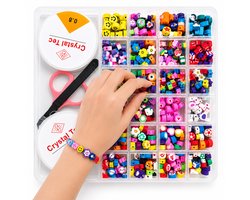 BOTC Sieraden Maken Set - 480-Delige Kralenset - Armbandjes & Kettingen Maken - Knutselset voor Meisjes — cadeau in Spellen & Speelgoed