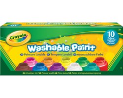 Crayola 10 Fl. met afwasbare verf — cadeau in Spellen & Speelgoed