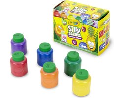 Crayola - Silly Scents - Hobbyverf - 6 Potjes Geurverf Voor Kinderen — cadeau in Spellen & Speelgoed
