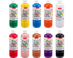 Bruynzeel plakkaatverf 10x500ml Assortiment — cadeau in Cadeau-ideeën