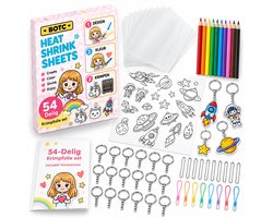 BOTC Krimpfolie set - Krimpie Dinkie Pakket - Knutselen Krimpie Dimpie - Sieraden en sleutelhangers maken — cadeau in Hobby
