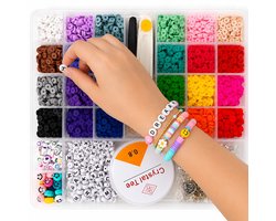 BOTC Armbandjes maken meisjes - 24 kleuren en 5560-delig - Sieraden Set - knutselen meisjes - Kralen Set — cadeau in Spellen & Speelgoed