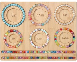 BOTC Kralenbord - Bamboe Kralenplank - DIY Armband Kralenplank - voor Sieraden Armbanden Maken — cadeau in Hobby